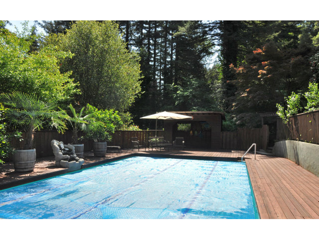 10250 Alba Road Ben Lomond, CA 95005 - Photo 9 of 12 a view of a backyard and patio