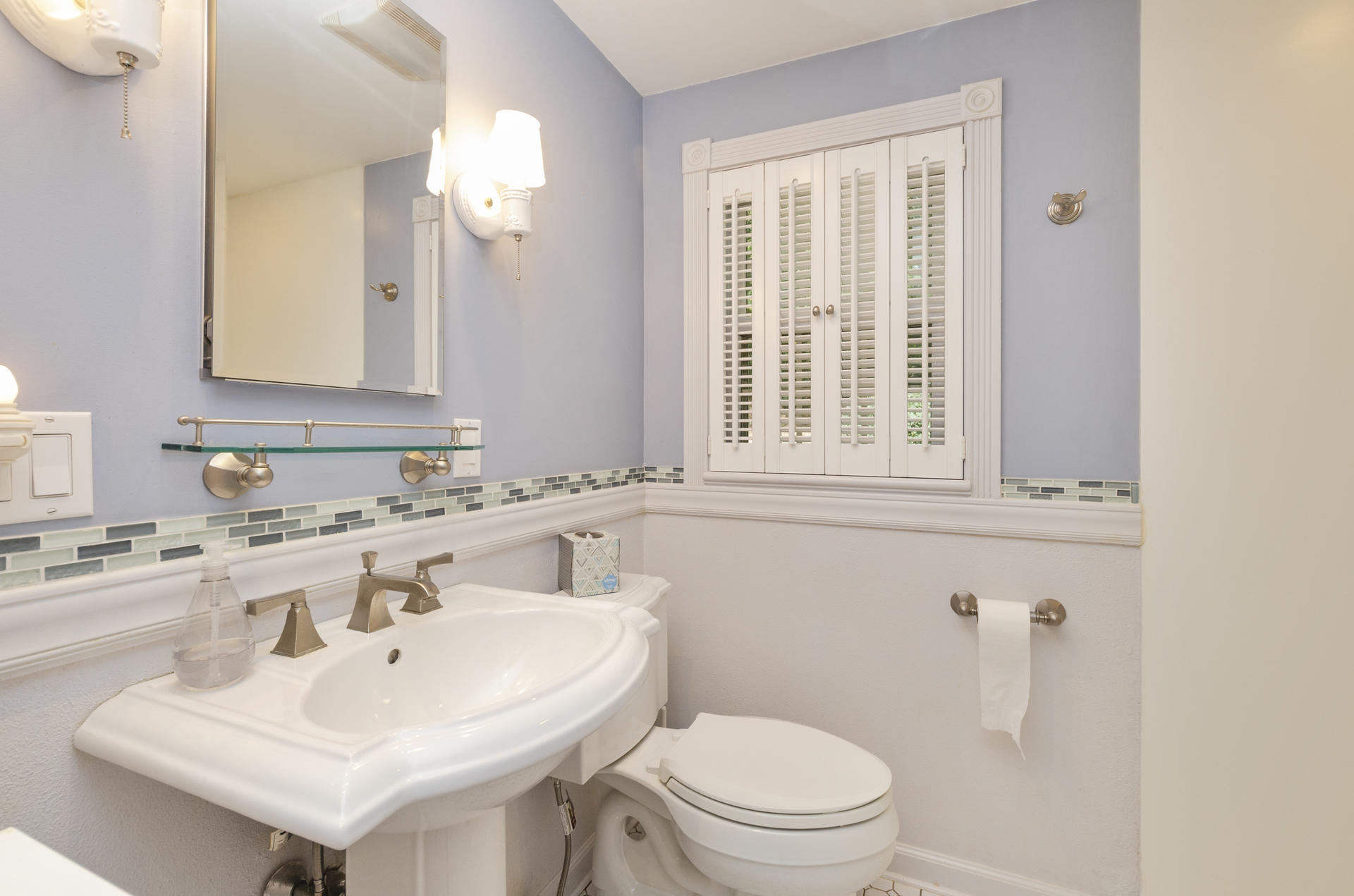 236 Old Mill Road Marstons Mills, MA 02648 - Photo 15 of 20 a bathroom with a sink a toilet and a mirror