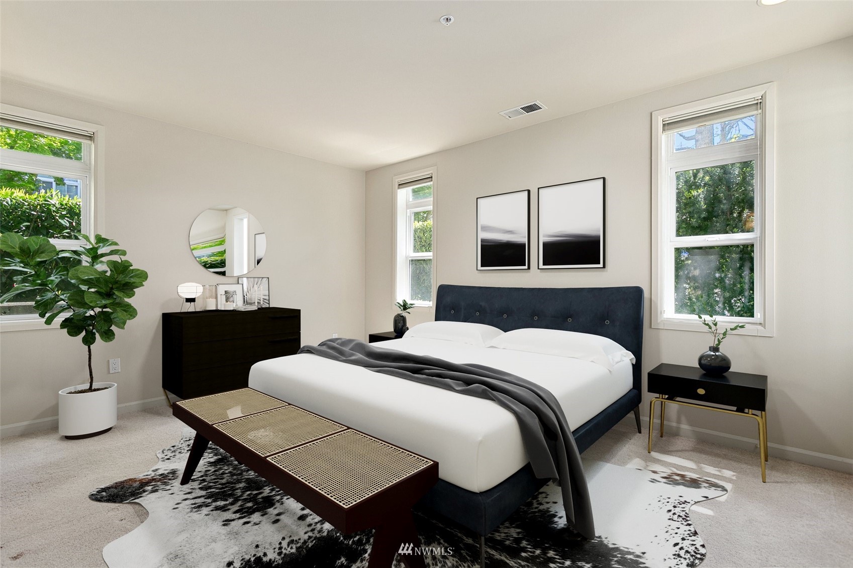 102 State Street, Unit 101W Kirkland, WA 98033 - Photo 18 of 38 a bedroom with a bed table chair and a window