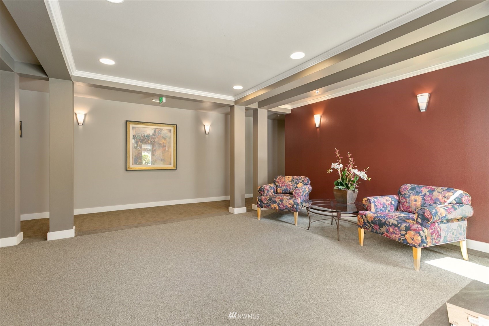 102 State Street, Unit 101W Kirkland, WA 98033 - Photo 27 of 38 a living room with furniture and a chandelier