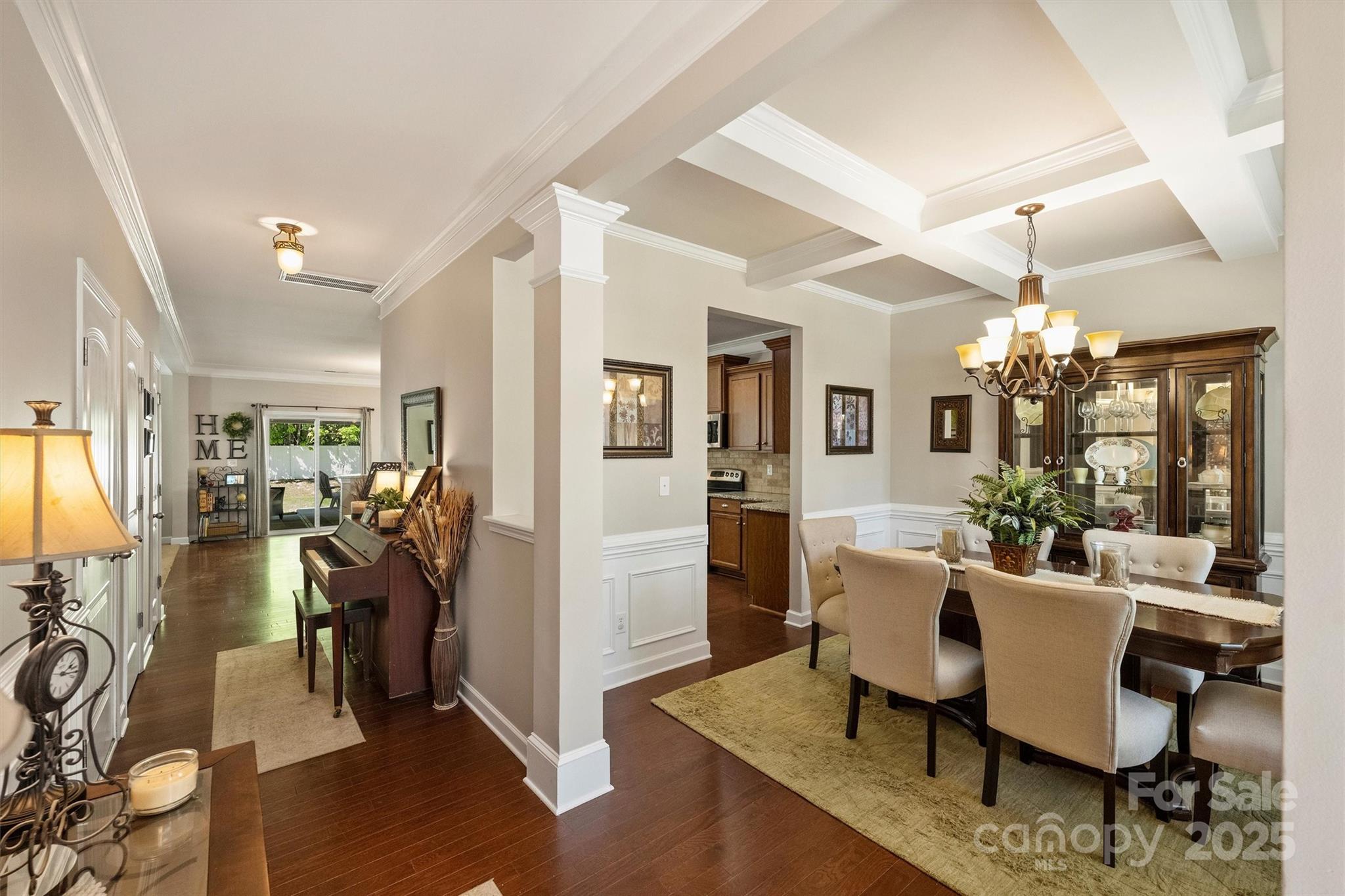 79115 Ridgehaven Road Lancaster, SC 29720 - Photo 4 of 47 a view of a dining room with furniture window and wooden floor