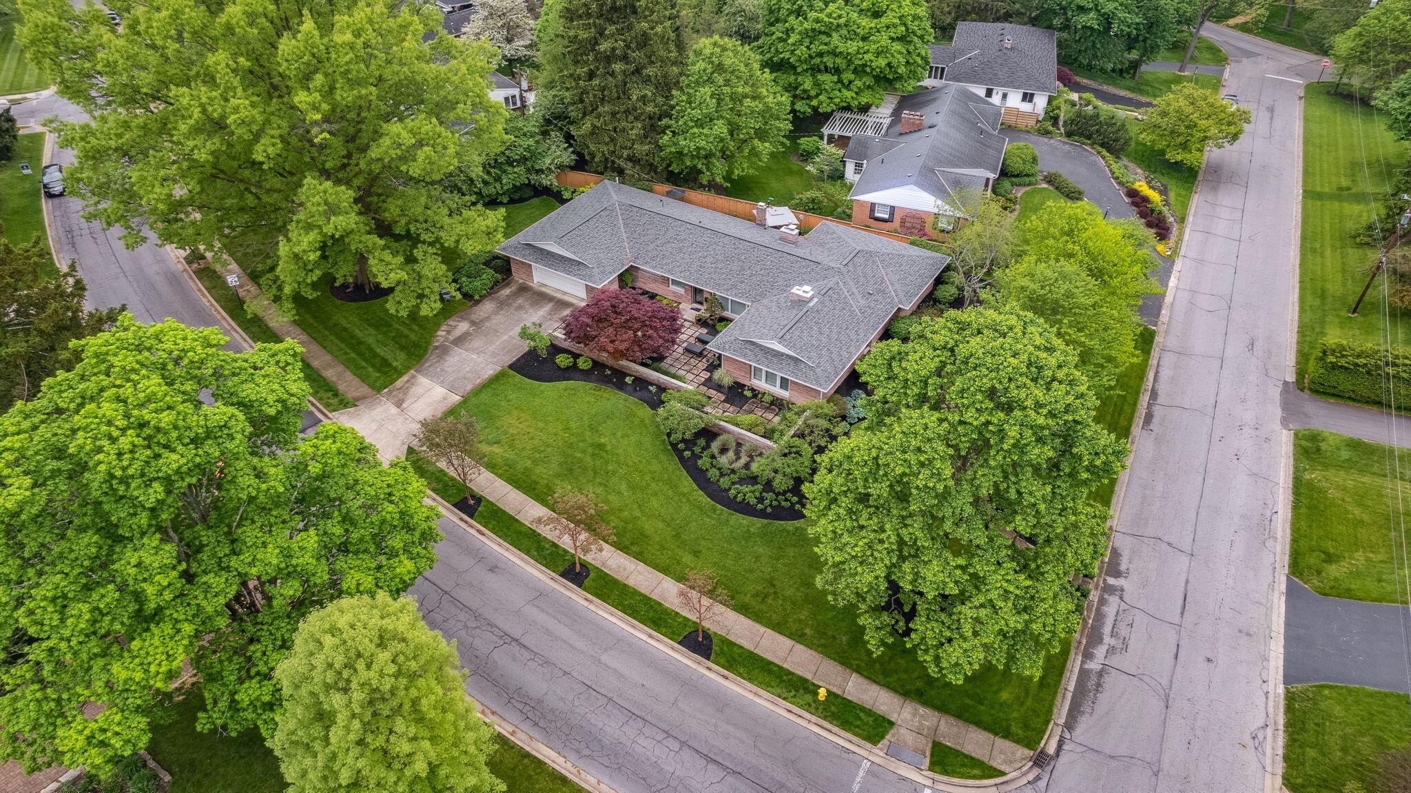 2579 Middlesex Road Upper Arlington, OH 43220 - Photo 88 of 92 Front of Home - Drone