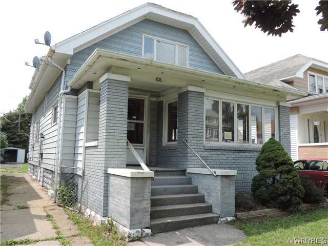 68 St Marys Road Buffalo, NY 14211 - Photo 1 of 1 Exterior Front. The lot is 35 x 139 .