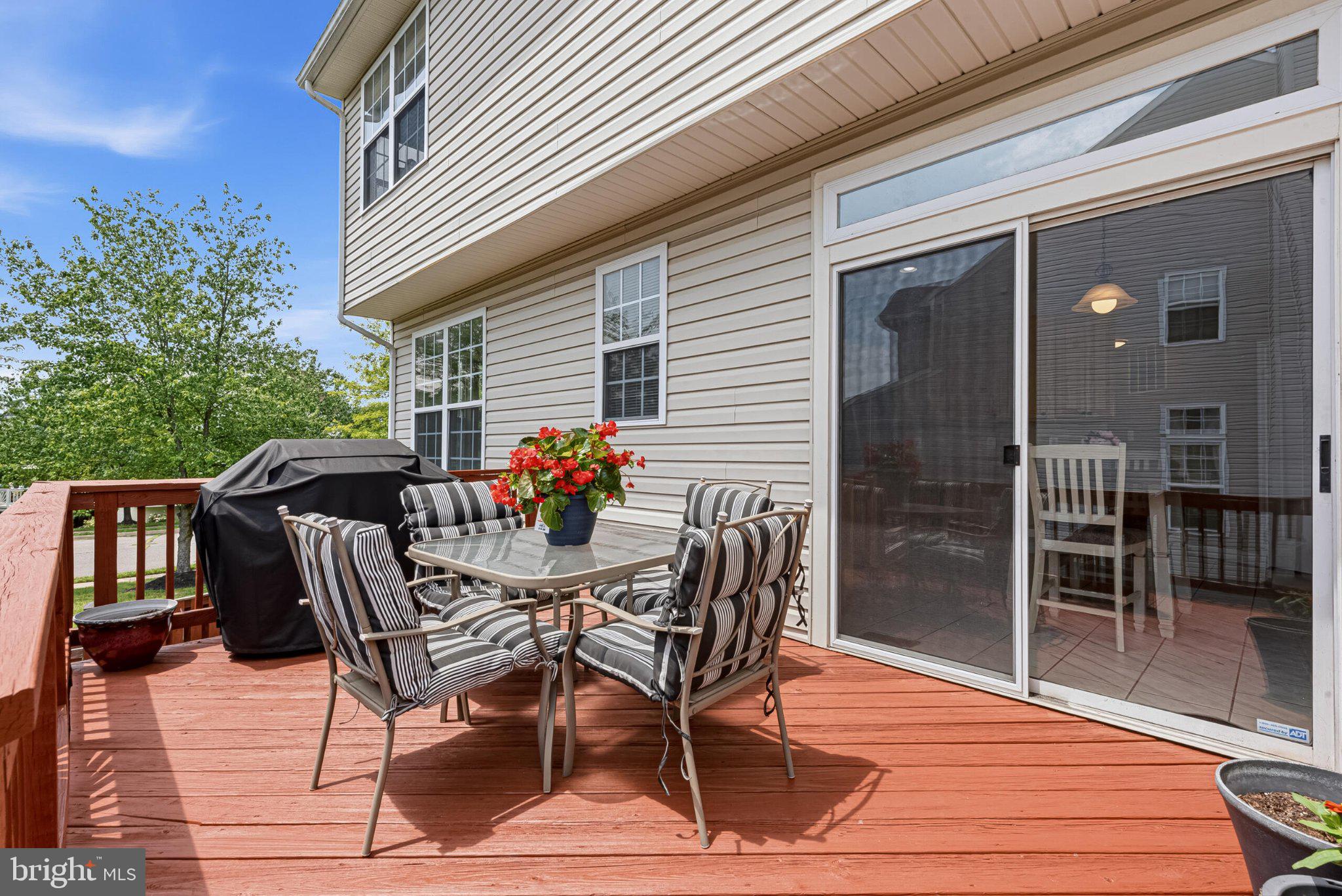 602 Shanks Evans Road Northeast Leesburg, VA 20176 - Photo 16 of 43 Sunny deck with inviting seating.