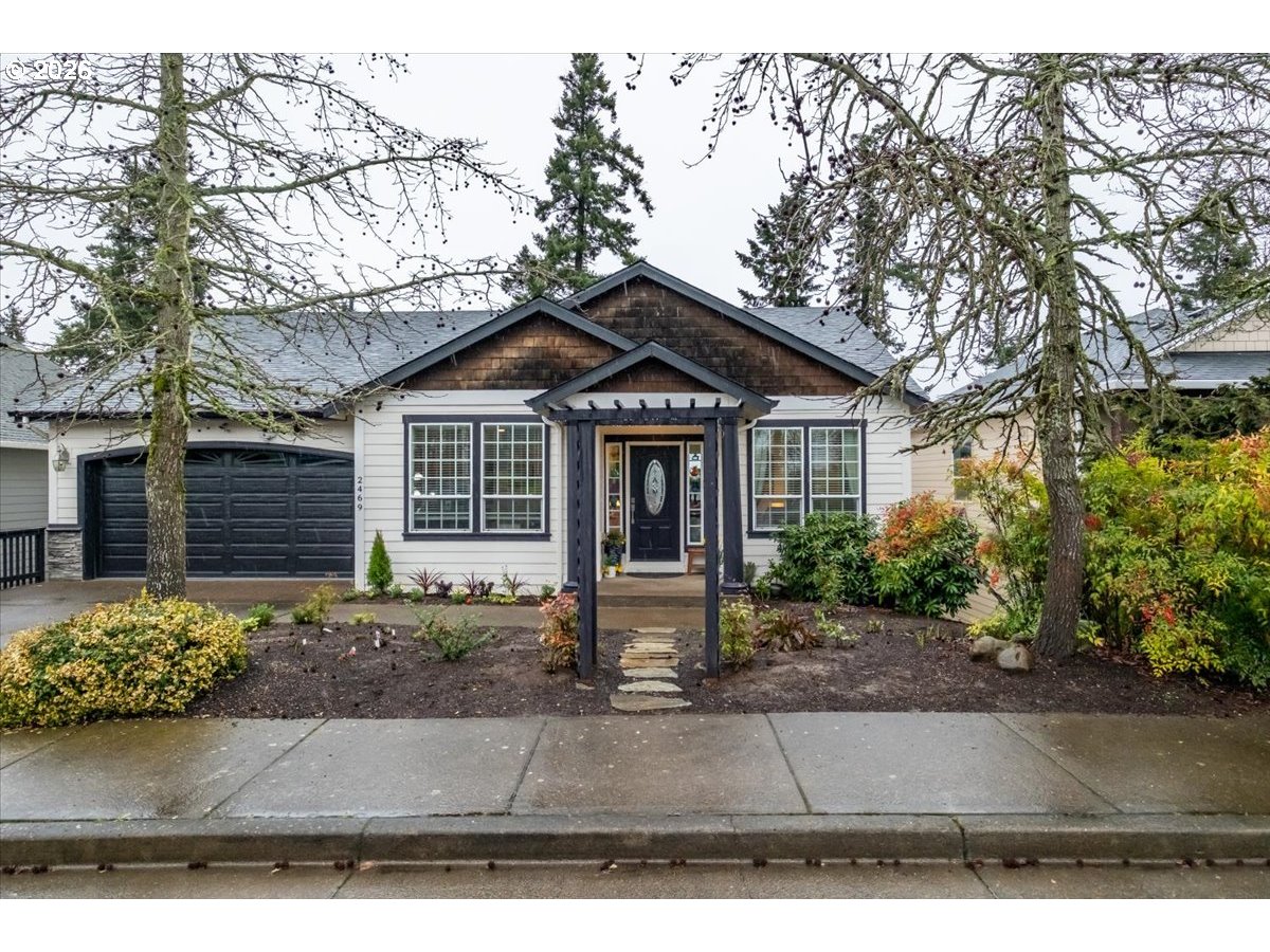 2469 Dalke Ridge Drive Northwest Salem, OR 97304 - Photo 1 of 42 front view of a house with a yard