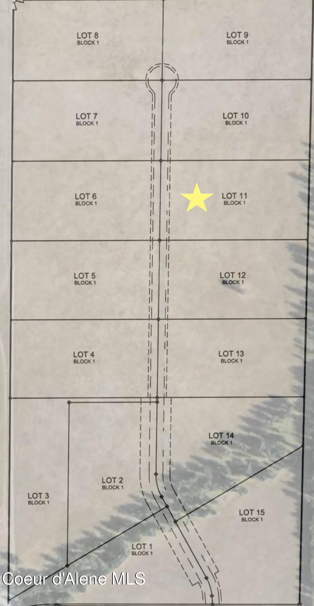 Lot 11 North Stonemason Way Rathdrum, ID 83858 - Photo 6 of 6 Aerial lot configuration