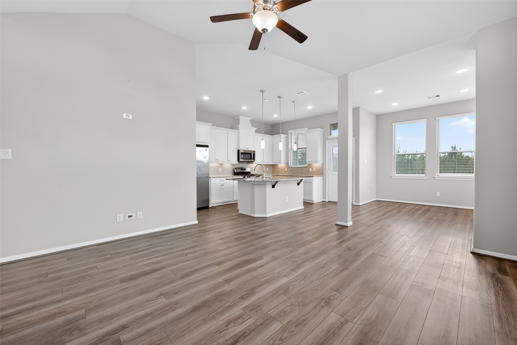 16226 Rattlesnake Run Trail Cypress, TX 77433 - Photo 7 of 37 Spacious living area with natural light and tile flooring
