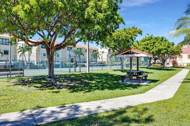 a view of a backyard of a house