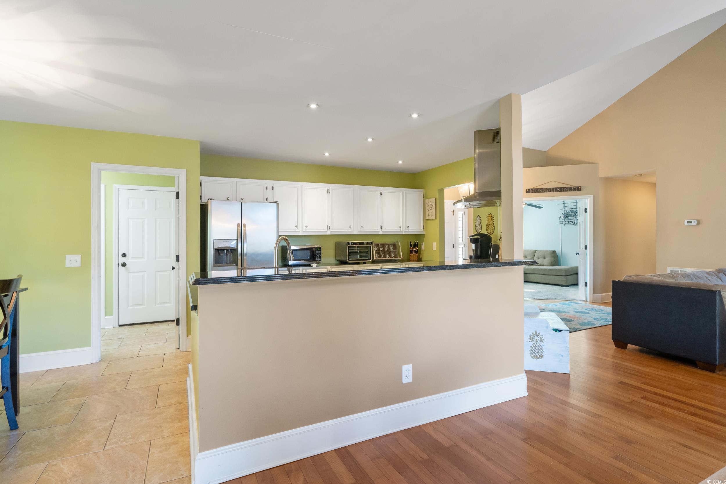 824 Mount Gilead Pl Drive Murrells Inlet, SC 29576 - Photo 14 of 40 Kitchen with light hardwood / wood-style floors, w