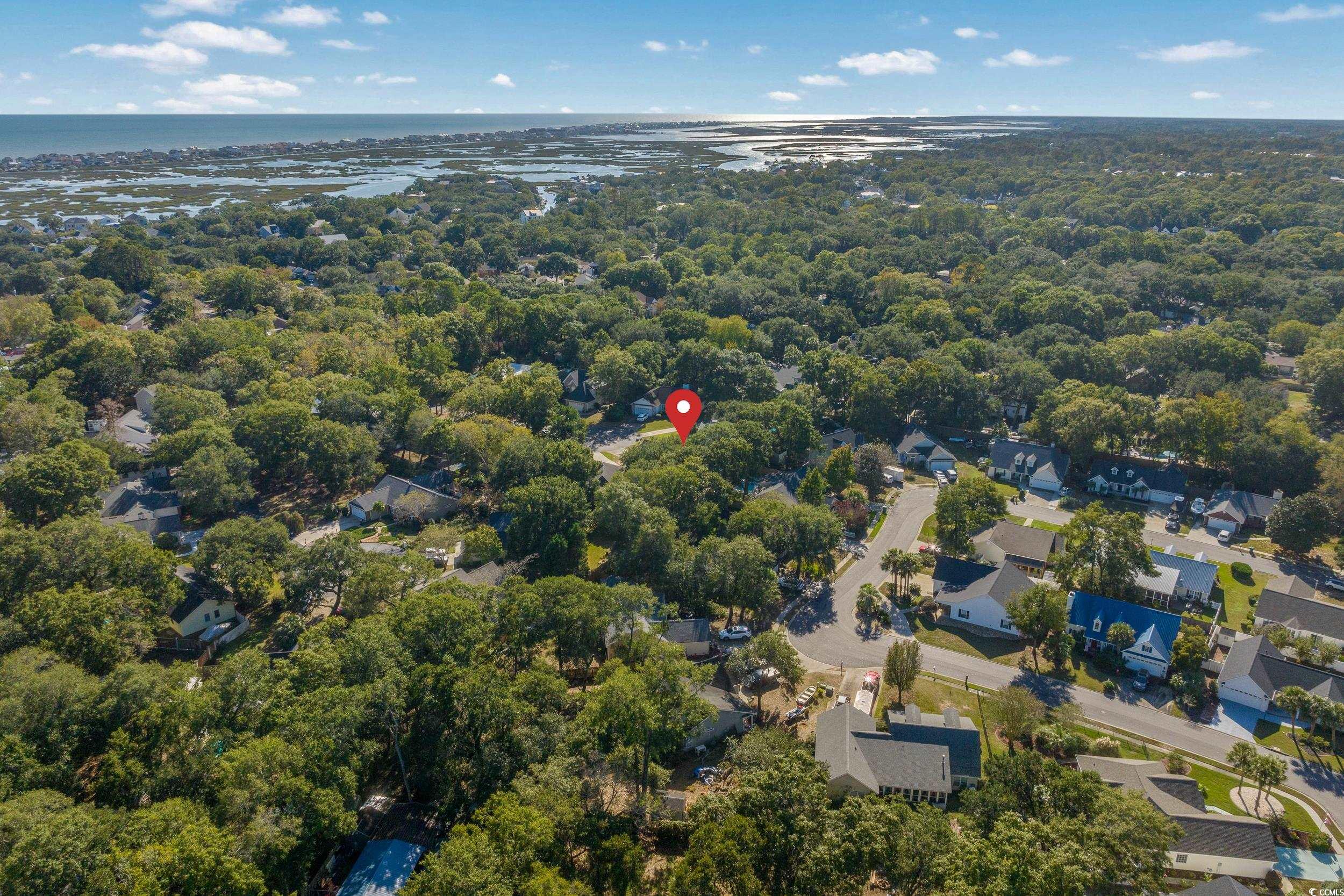 824 Mount Gilead Pl Drive Murrells Inlet, SC 29576 - Photo 2 of 40 Bird's eye view featuring a water view