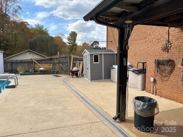 1250 21st Avenue Northeast Hickory, NC 28601 - Photo 21 of 27 a view of a terrace with a bench