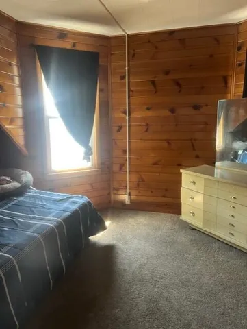 a view of a room with an empty space