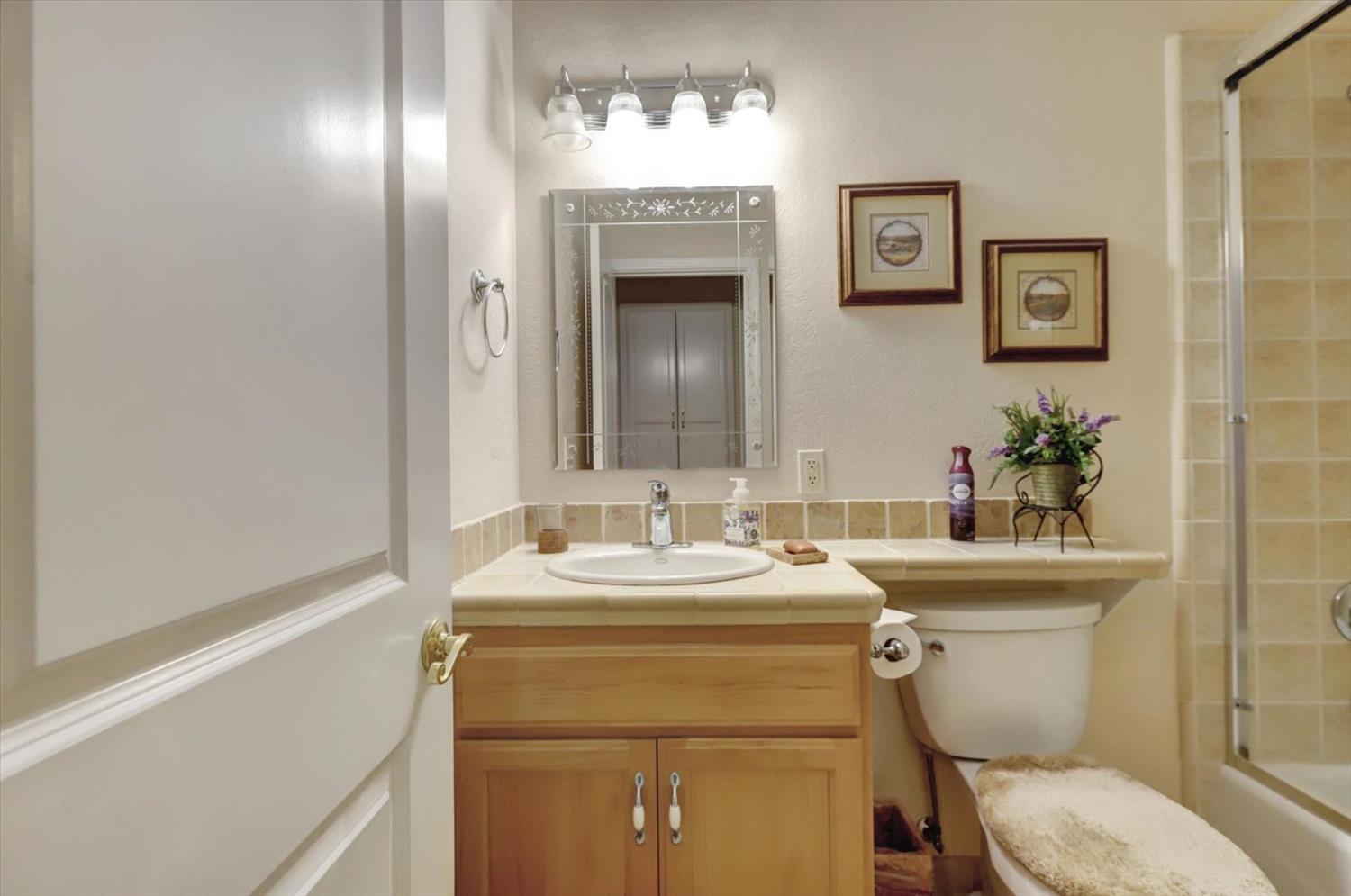 17036 Alice Way Grass Valley, CA 95949 - Photo 31 of 58 a bathroom with a sink toilet and a mirror