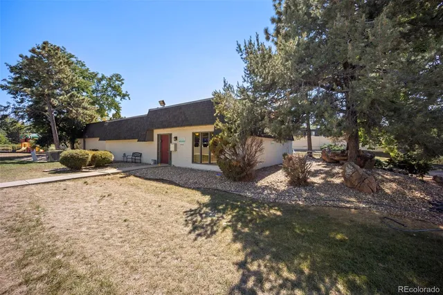 a view of a out door space area