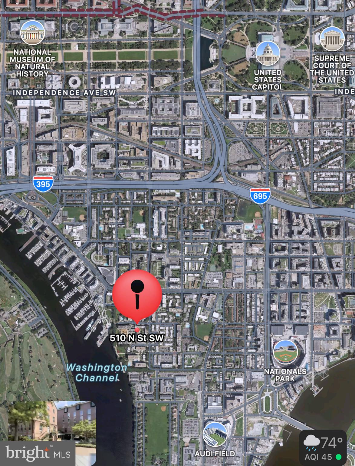 510 N Street Southwest, Unit N223 Washington, DC 20024 - Photo 48 of 51