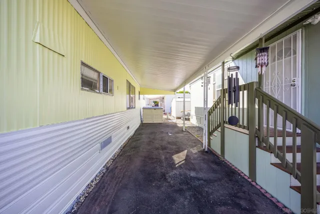 a view of an outdoor space and a yard