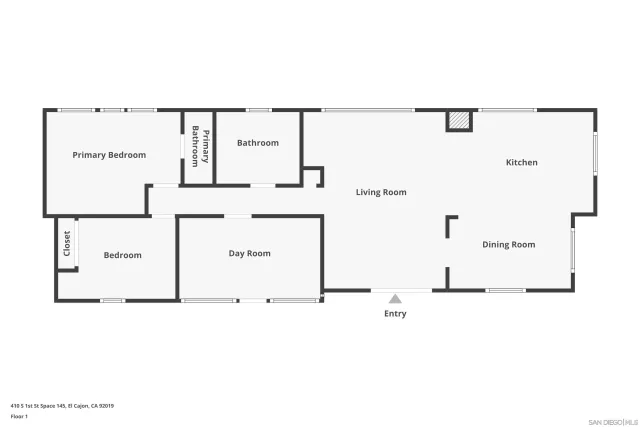 $84,999 | 410 South 1st Street, Unit SPC 145, El Cajon, CA 92019