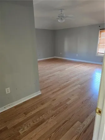 wooden floor in an empty room
