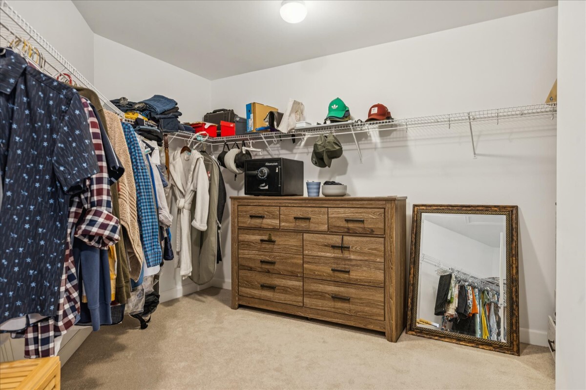 1432 Cascade Lane Barrington, IL 60010 - Photo 23 of 45 a view of walk in closet with clothes and shoes