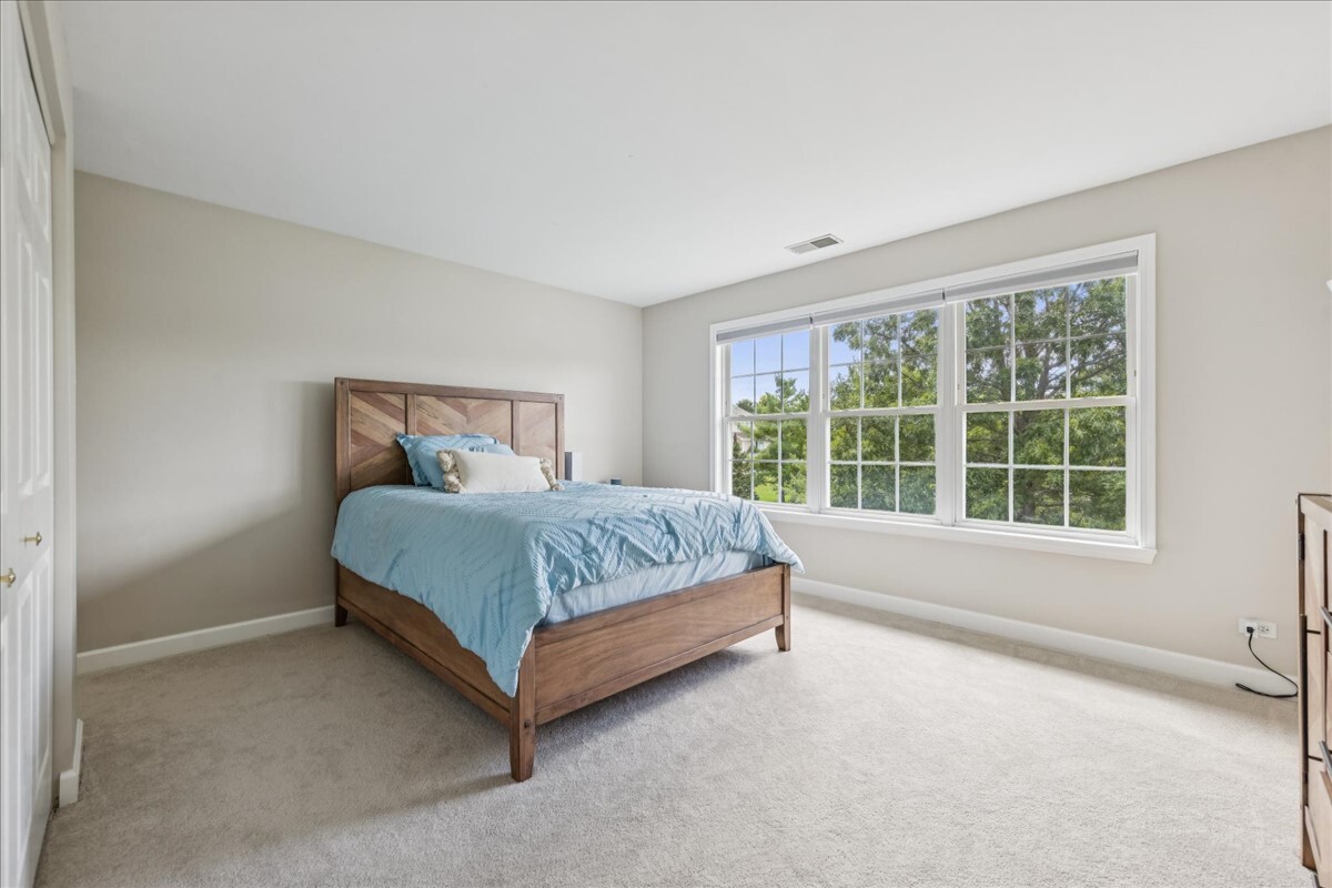 1432 Cascade Lane Barrington, IL 60010 - Photo 30 of 45 a large bed sitting in a bedroom next to a window