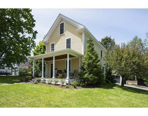 471 Chestnut Street Needham, MA 02492 - Photo 1 of 20 a front view of a house with a yard