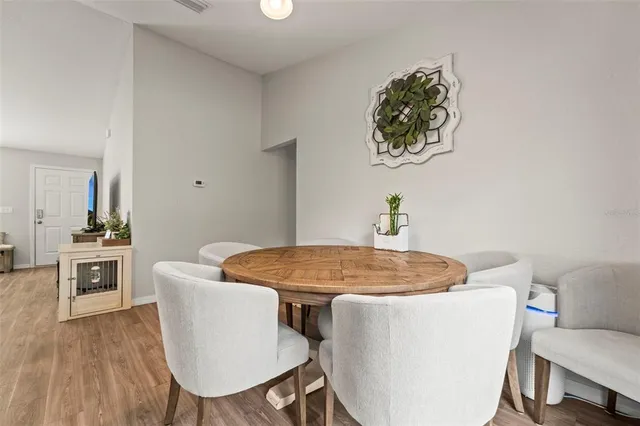 a house view with a outdoor space