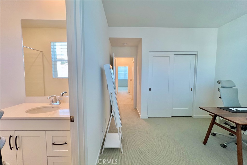 717 South Grable Circle Orange, CA 92868 - Photo 43 of 60 a bathroom with a sink and a mirror