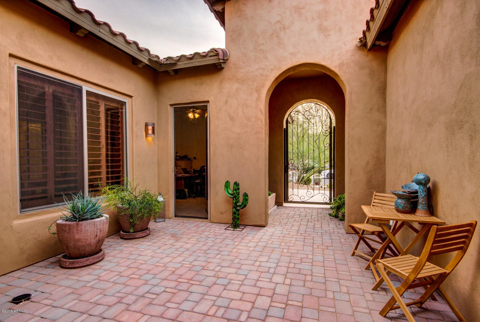 1714 West Brianna Road Phoenix, AZ 85085 - Photo 14 of 68 Courtyard side entrance to office