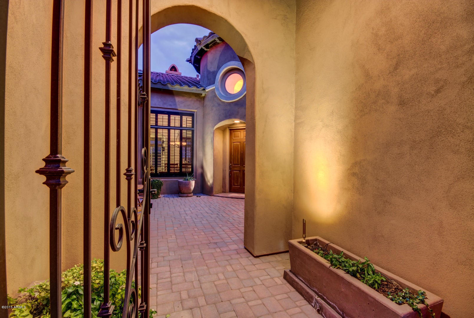 1714 West Brianna Road Phoenix, AZ 85085 - Photo 3 of 68 Courtyard entrance