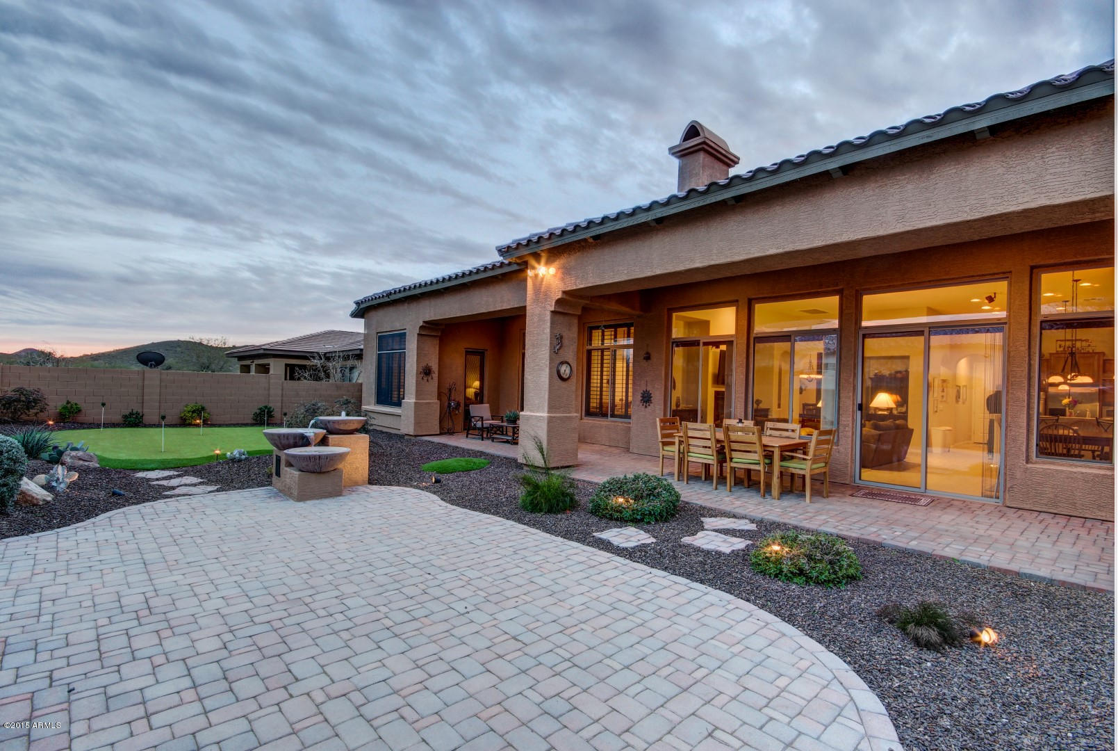 1714 West Brianna Road Phoenix, AZ 85085 - Photo 50 of 68 Back pavers
