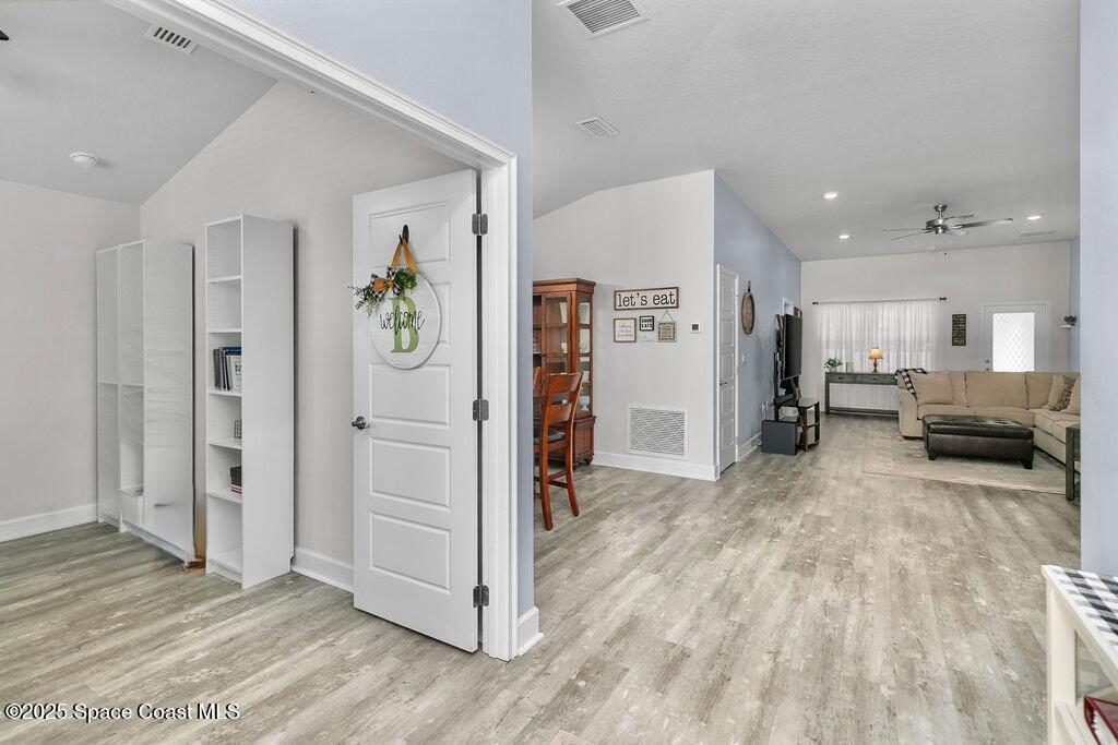 711 Tupelo Circle Cocoa, FL 32926 - Photo 4 of 47 a view of a livingroom with furniture and an entryway