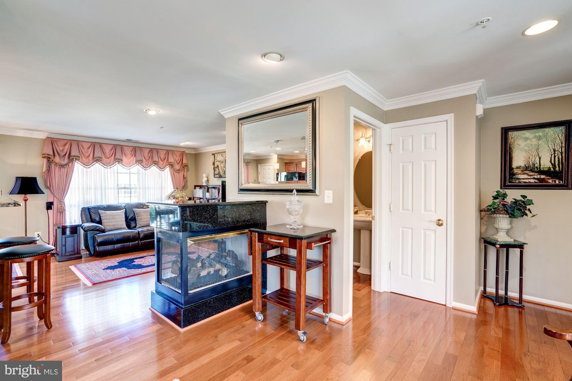 12099 Trumbull Way Reston, VA 20190 - Photo 11 of 30 Updated three-sided gas fireplace