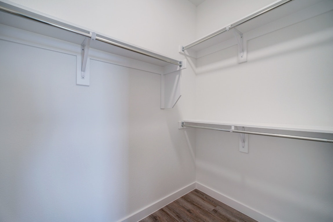 13130 Pond Springs Road, Unit 3212 Austin, TX 78750 - Photo 21 of 33 a view of an empty walk in closet