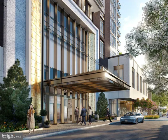 a view of a building with a patio