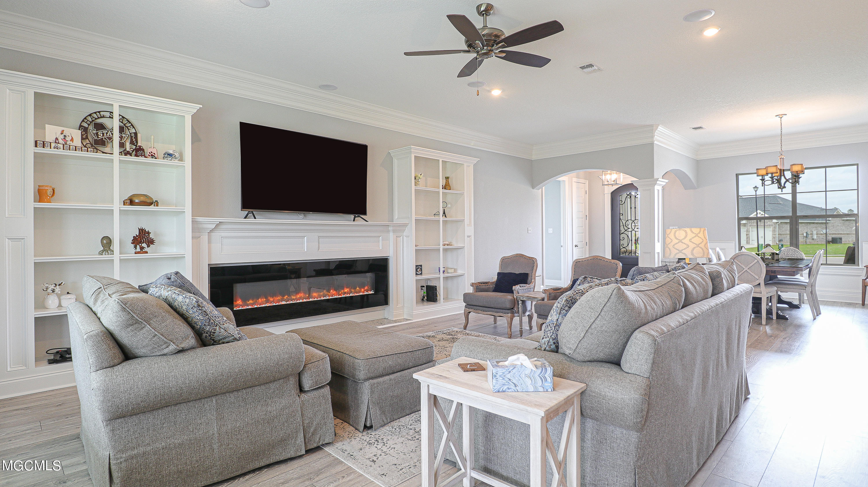 LED fireplace