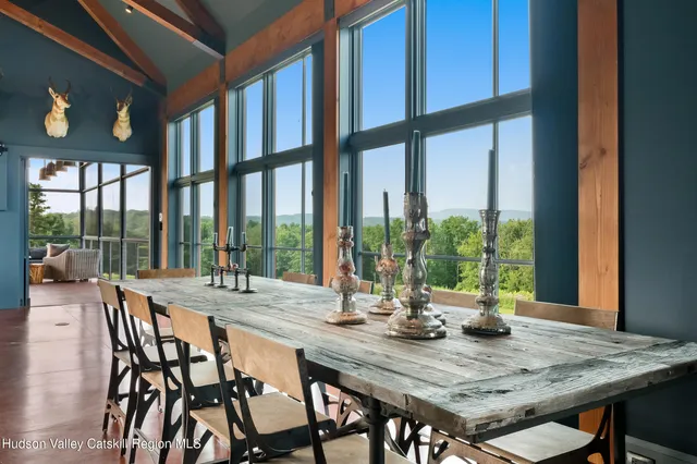 a view of swimming pool with a yard