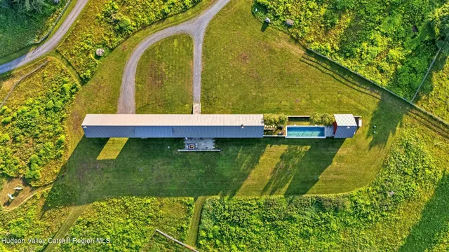 a view of an outdoor space and a yard