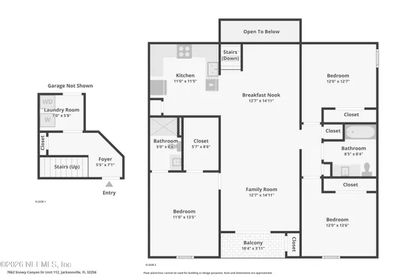 $193,000 | 7062 Snowy Canyon Drive, Unit 112, Jacksonville, FL 32256