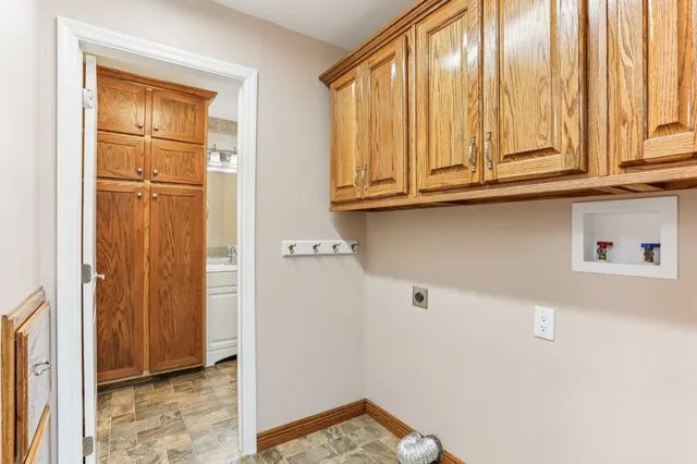 a view of front door