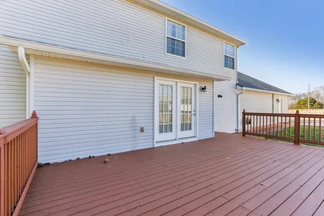 a view of a roof deck