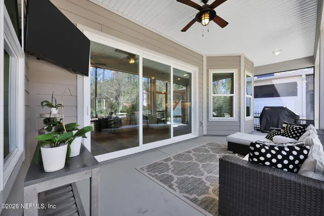 a view of a bathtub and a yard