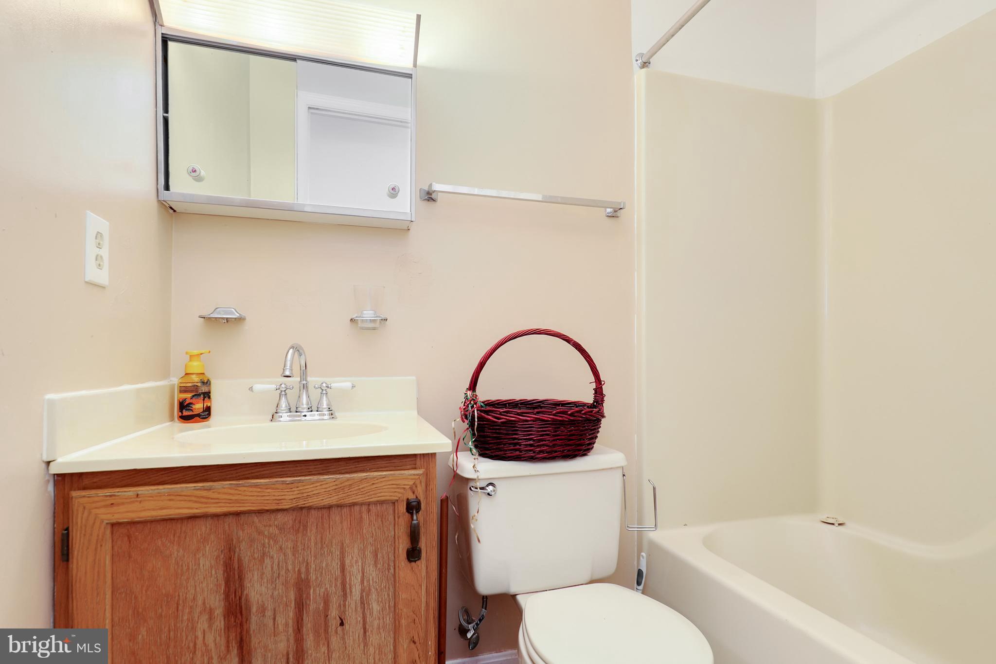 10604 Gator Court Clinton, MD 20735 - Photo 19 of 24 a bathroom with a sink a toilet and bathtub