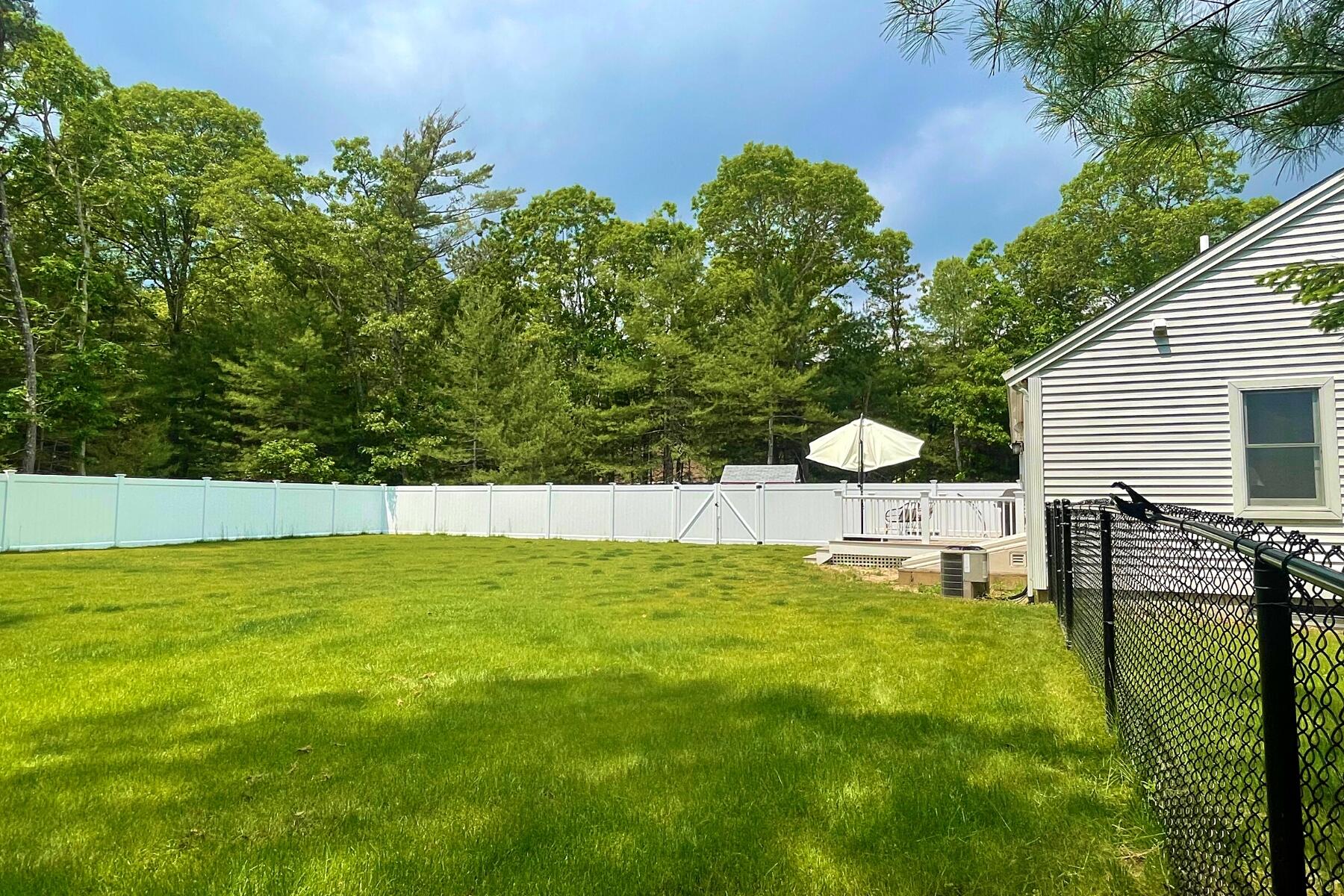 263 Cammett Road Marstons Mills, MA 02648 - Photo 11 of 33 a view of a back yard