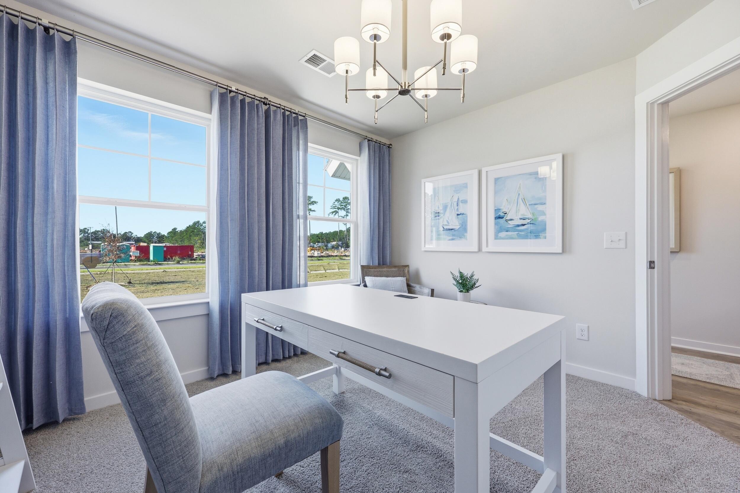 140 Buck Fever Lane Summerville, SC 29486 - Photo 5 of 54 Staged Ground Floor Bedroom 2