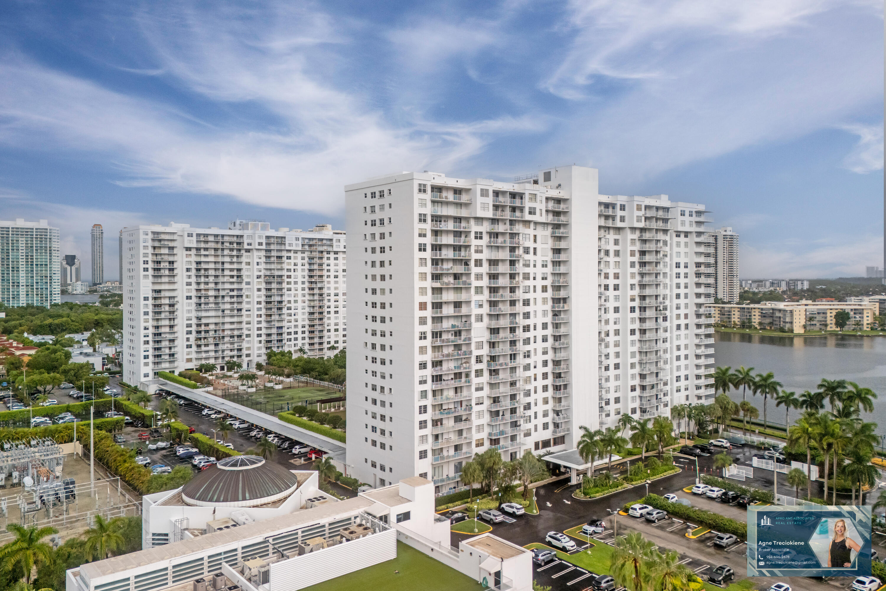 2801 Northeast 183rd Street, Unit 1606W Aventura, FL 33160 - Photo 53 of 53 a city view with tall buildings