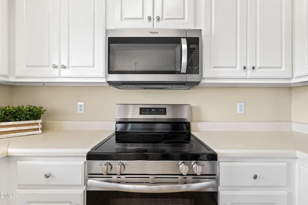a stove top oven sitting inside of a kitchen