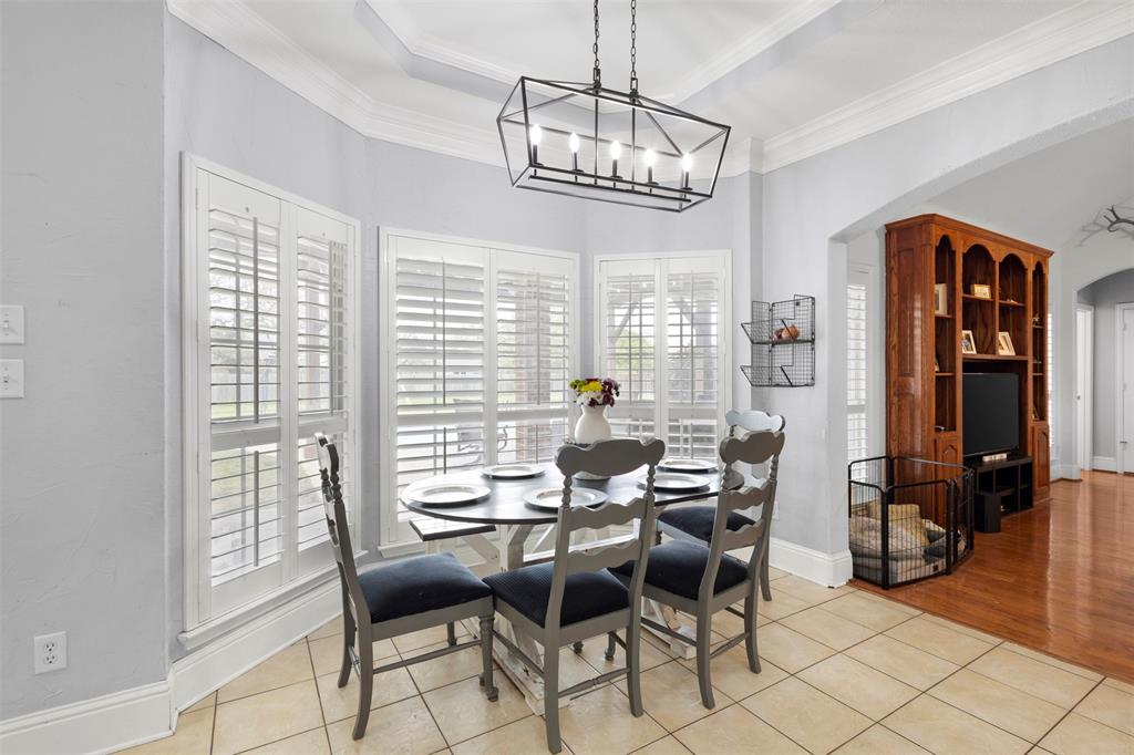 2000 Pin Oak Drive Kaufman, TX 75142 - Photo 16 of 40 a view of a dining room with furniture window and outside view