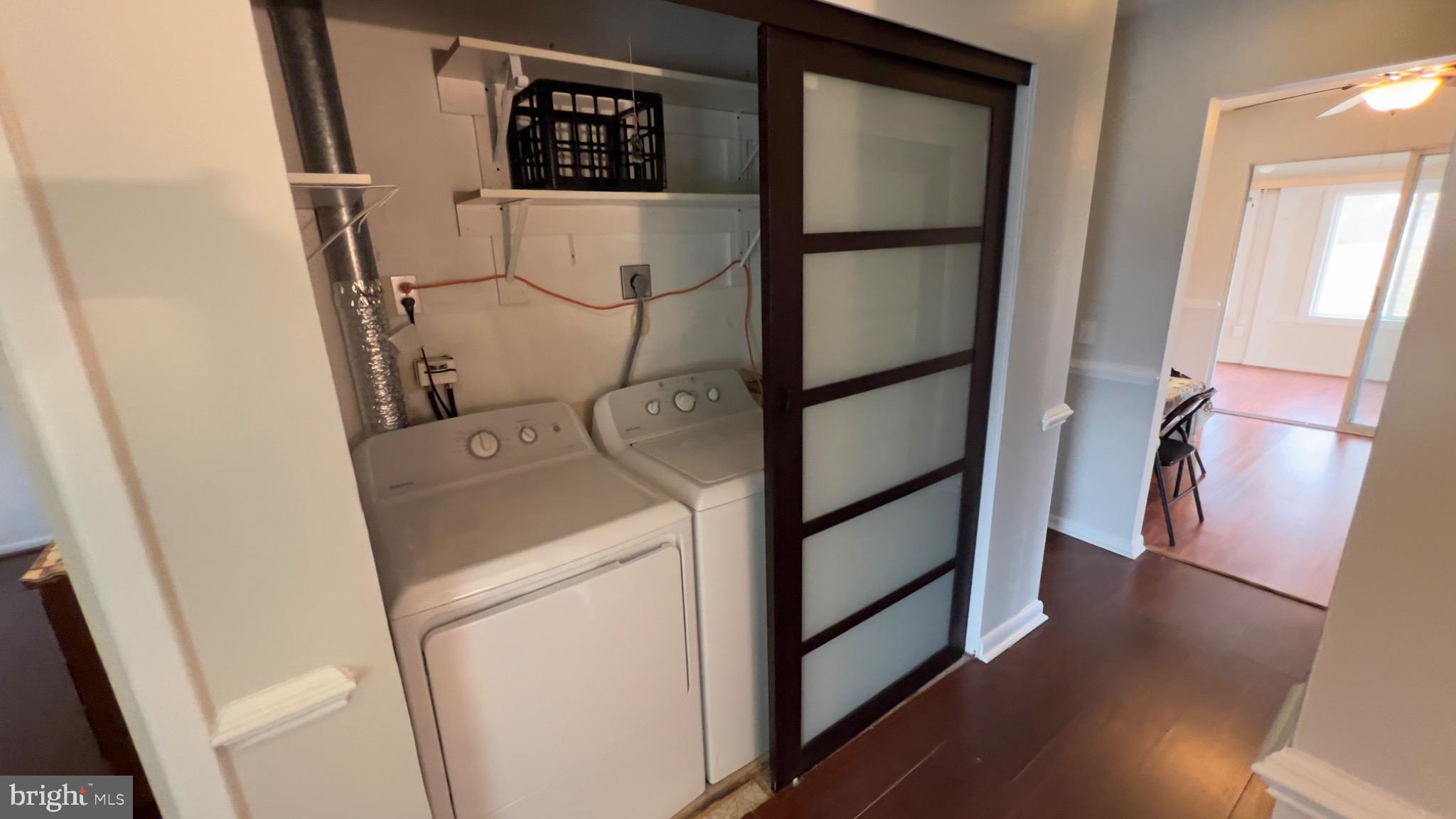 3525 Tarkington Lane, Unit 63B Silver Spring, MD 20906 - Photo 11 of 36 a view of storage and utility room with empty racks