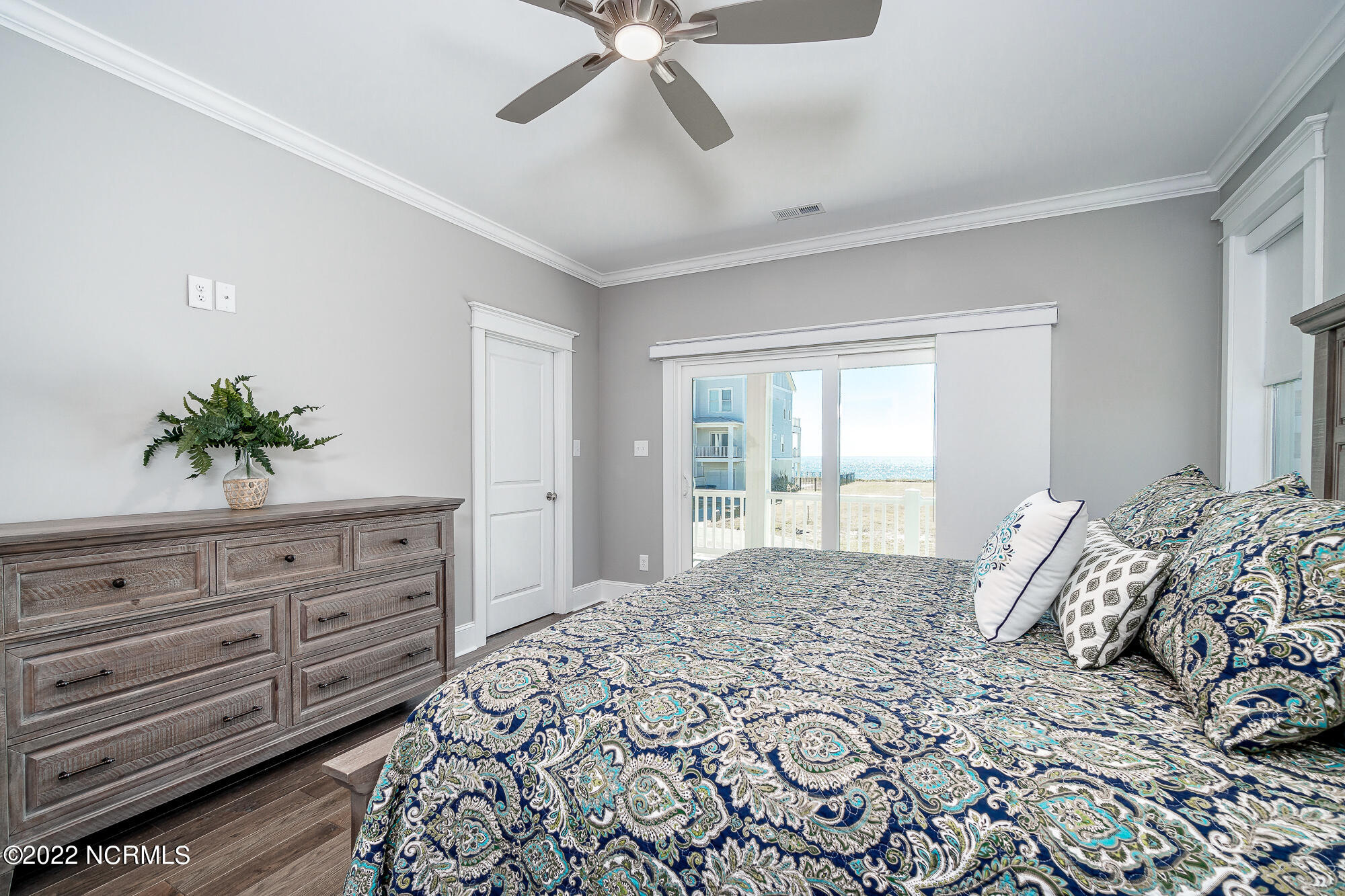 134 Ocean Bluff Drive Atlantic Beach, NC 28512 - Photo 24 of 64 Access to porch from primary suite