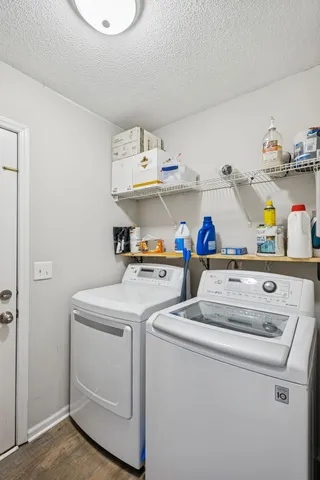 a house view with swimming pool and yard